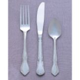 World&reg; Tableware 6" Lady Astor Stainless Steel Salad Fork