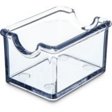 Carlisle&reg; Clear Sugar Packet Caddy