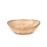 Willow Specialties 9" x 6-1/2" Bamboo Oval Basket