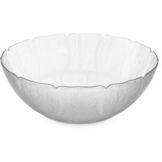 Carlisle Petal Mist Bowl, Clear, 9.8 Qt
