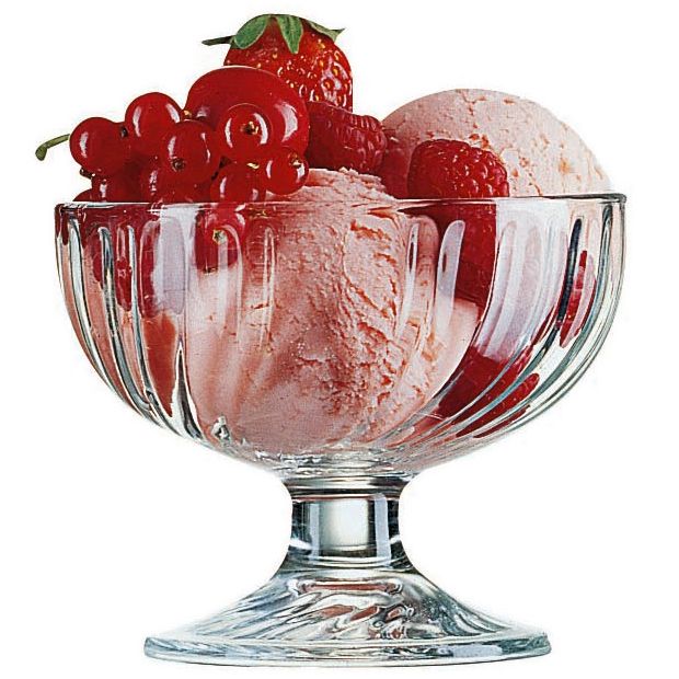 Cardinal Arcoroc Swirl Optic 12 oz Dessert Dish