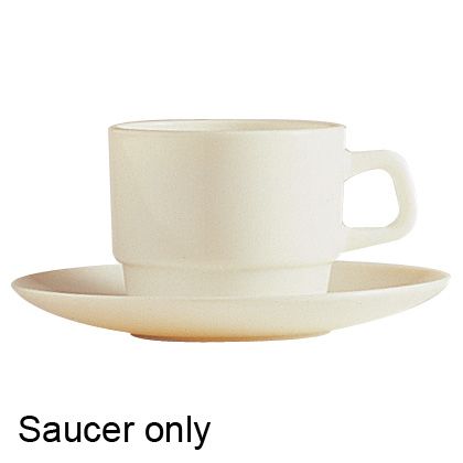 Cardinal Arcoroc Reception Bone White 6" Saucer