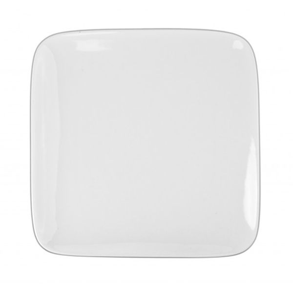 B.I.A. Cordon Bleu White Undecorated 7" Square Plate