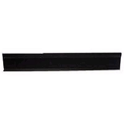 Black Straight Plastic Divider, 2-1/2" x 30"