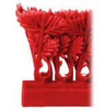 Red Parsley Runner W/O Aluminum Clips, 1-1/2" x 36"