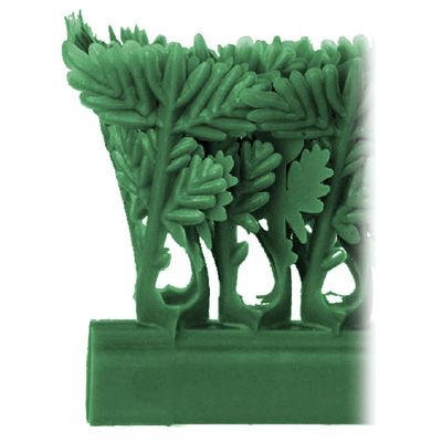 Green Parsley Runner W/O Aluminum Clip, 1-1/2" x 36"