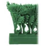 Green Parsley Runner w/o Aluminum Clip, 1-1/2" x 27"