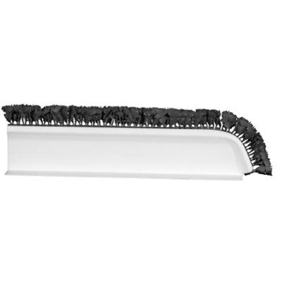 White Angled Divider w/ Black C-1 Parsley, 2-1/2" x 13-3/4"
