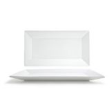 Front Of The House&reg; Kyoto&trade; White Porcelain 18" Platter