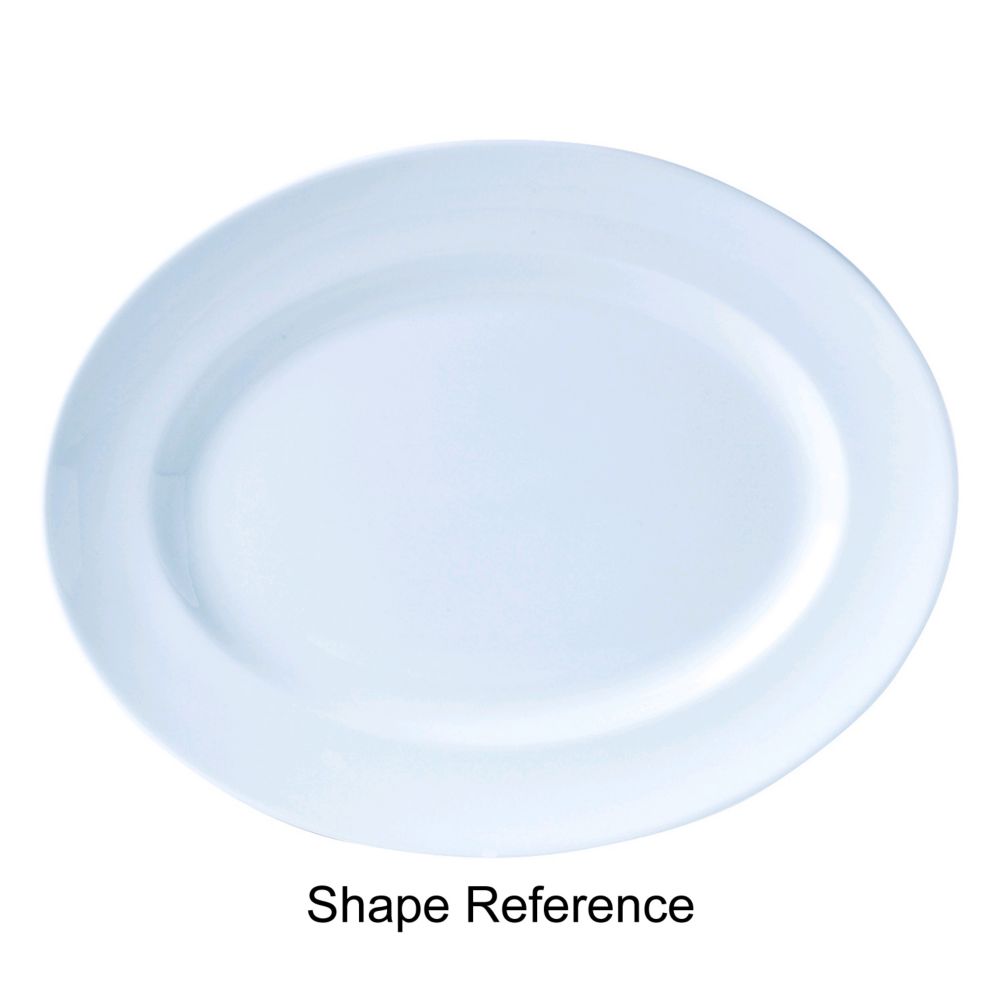Steelite Distinction Ambassador Hunter Green 8 x 6-1/4" Platter