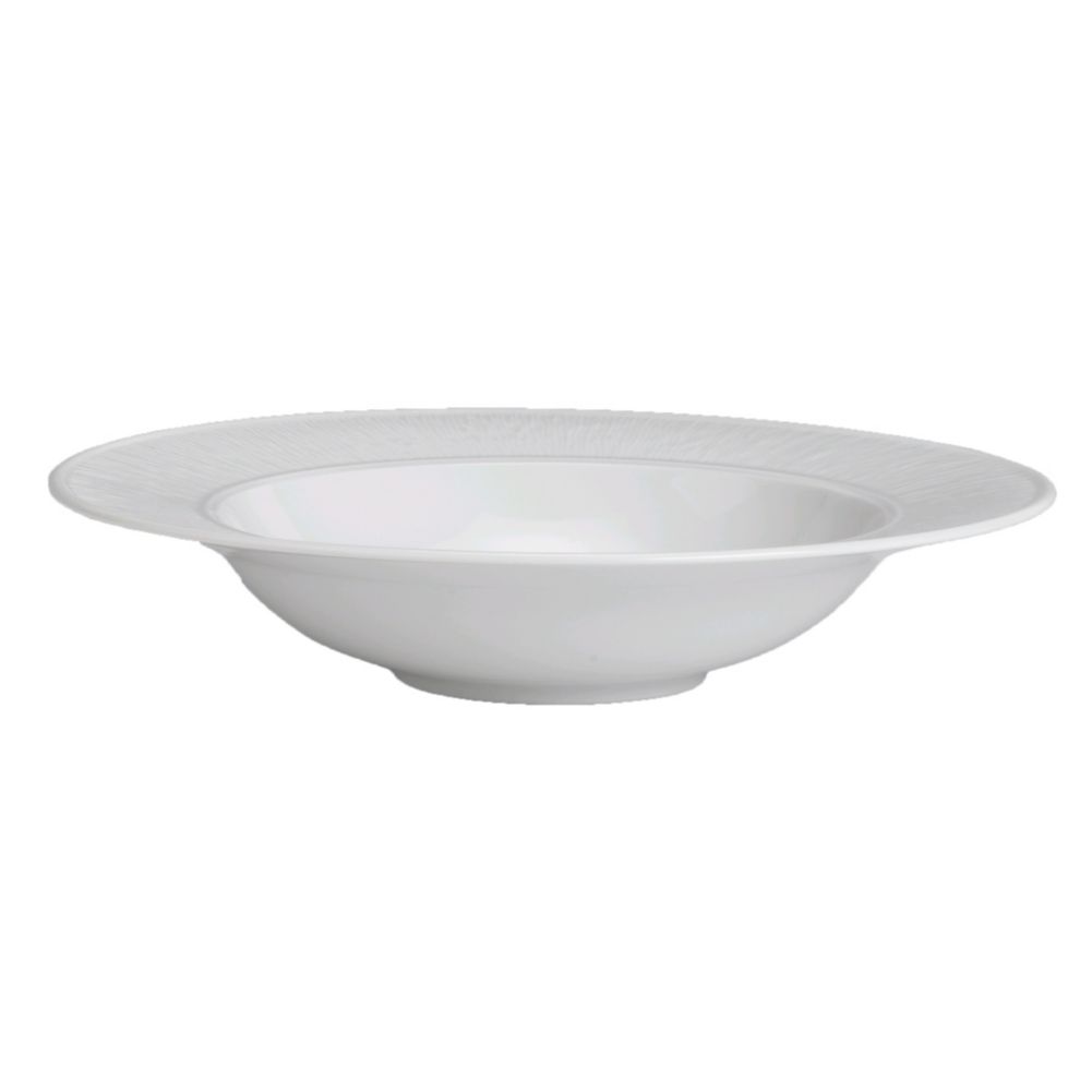 Steelite Rene Ozorio Infini White 17 Oz Flared Plate