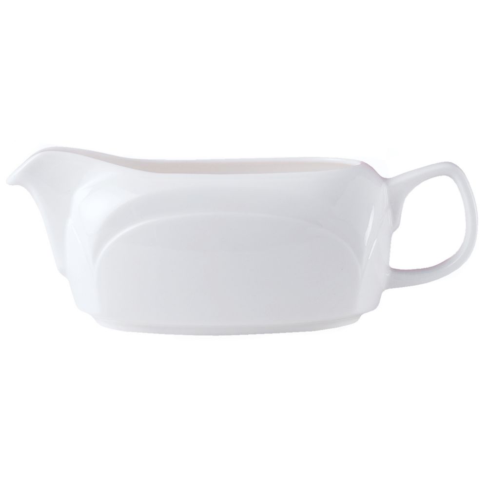Steelite Distinction Bianco White 5 Oz. Mint Boat