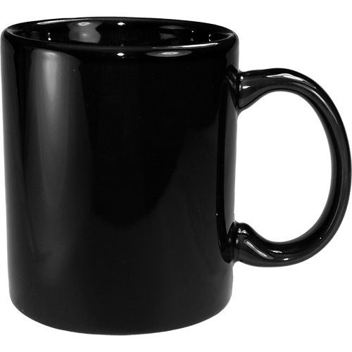 International Tableware Cancun&trade; Black 11 Oz Mug with C-Handle