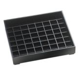 Cal-Mil&reg; 6" x 6" Black Pitcher Drip Tray
