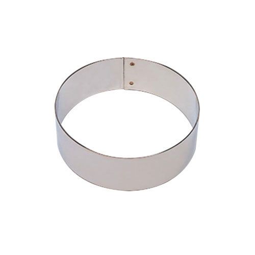 Matfer Bourgeat S/S Bottomless Flan Ring, 7-1/8 x 1-3/8"