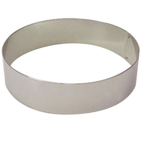 Matfer Bourgeat Stainless Steel 11-3/4 x 2-3/8" Ice Cake Ring