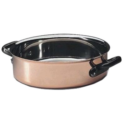 Matfer Bourgeat 5.25 Qt Copper Saute Pan Brazier w/o Lid
