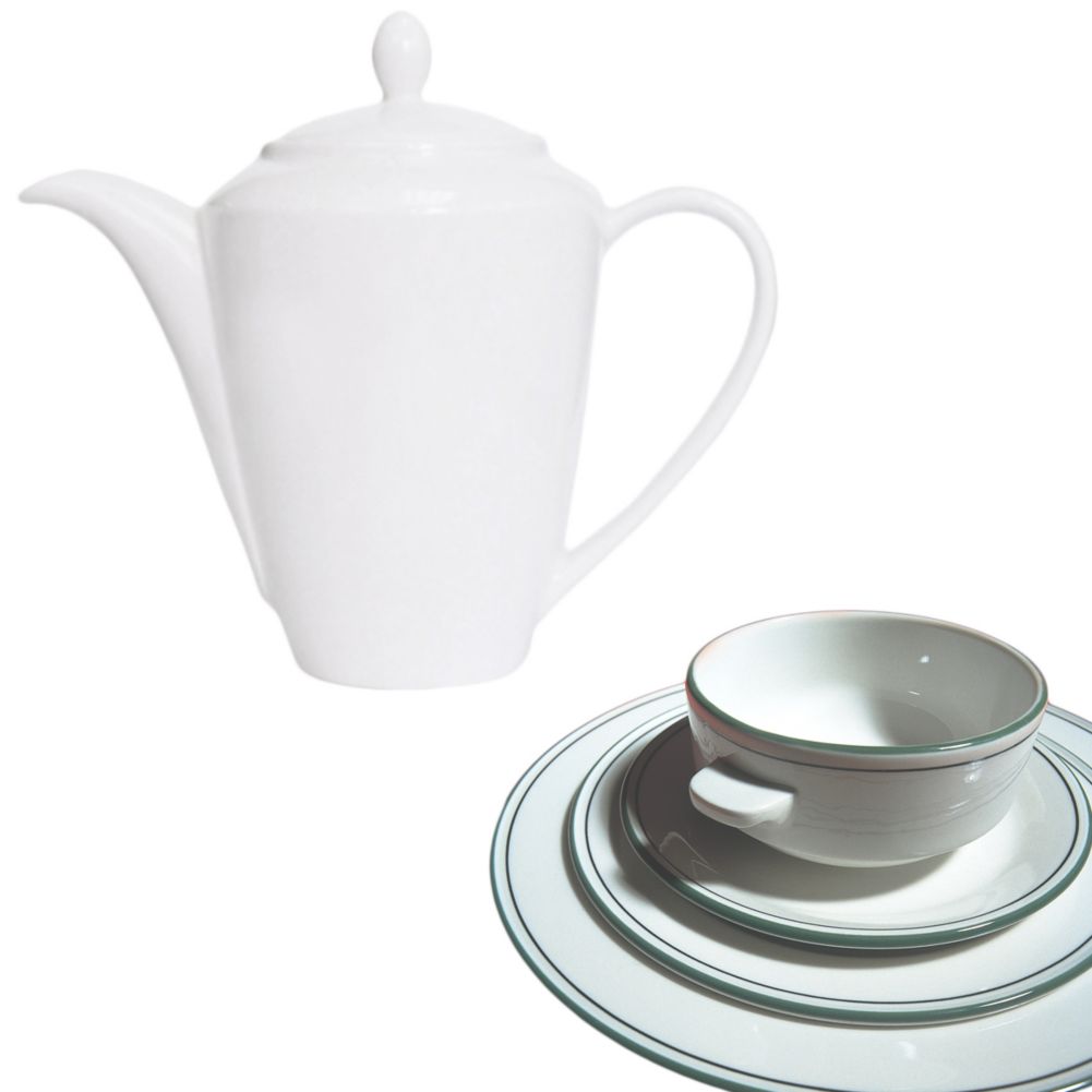 Steelite Simplicity Laguna Madison 30 Oz Coffee Pot