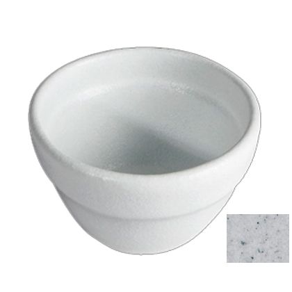 Bugambilia Small Deep Miami Round Buffet Bowl,  Marble White, 47 oz