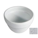 Bugambilia Small Deep Miami Round Buffet Bowl,  Marble White, 47 oz
