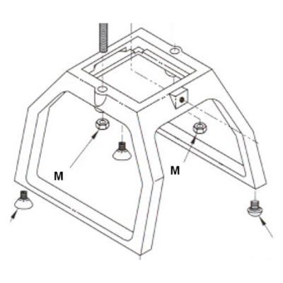 Redco&reg; Instacut&trade; Base With Guide Rods