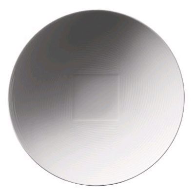 Steelite Montgatina Philotaxia White 9-7/8" Flat Plate