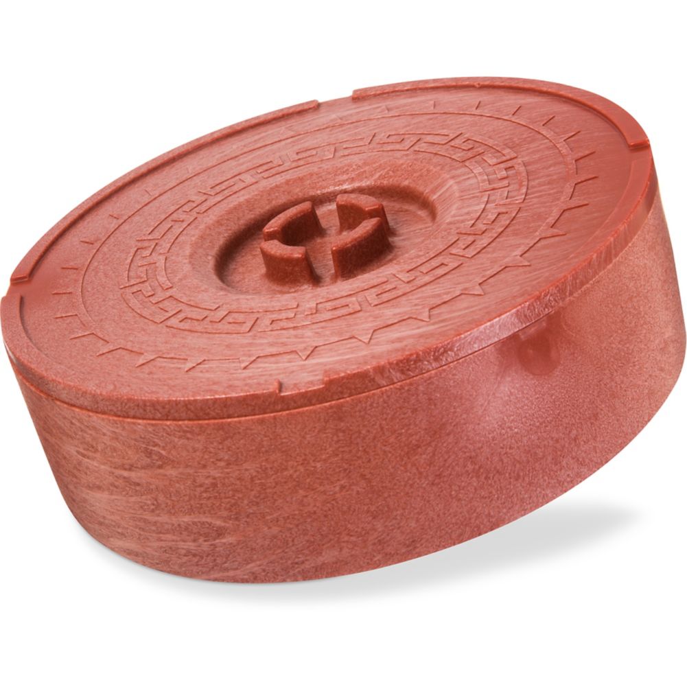 Carlisle&reg; Terra Cotta 8" Lift Off Tortilla Server