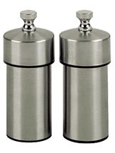 Chef Specialties S/S 4" Futura Pepper Mill / Salt Mill Set