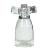 Chef Specialties Clear Acrylic 4&frac14;" Spinner Salt Mill