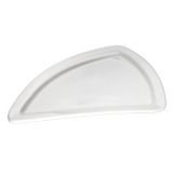 Gourmet Display&reg; 13" x 10" White Porcelain Shark Platter