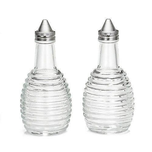 Tablecraft Beehive Collection&trade; Glass Oil / Vinegar Dispensers