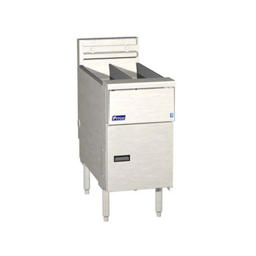 Pitco&reg; Solstice&trade; Fryer w/ 25  Lb. Oil Tank and Dig. Controls