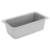 Bon Chef Pewter Glo 3.5 qt 1/3 Size Food Pan, 4" H