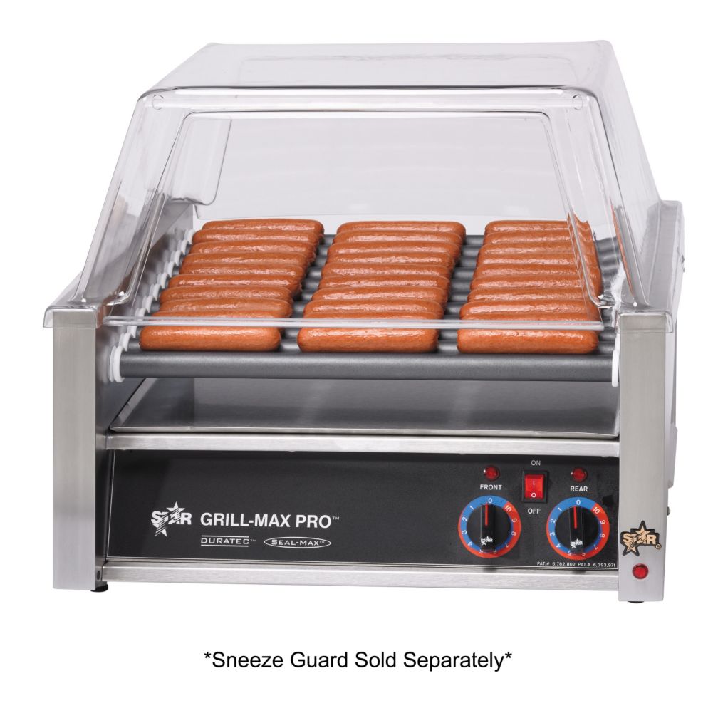 Star&reg; Mfg Grill-Max&reg; Elec 30-Hot Dog Duratec&reg; Roller Grill