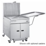 Pitco&reg; 100 Lb Capacity Gas Donut Fryer with Built In Filter