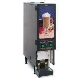 BUNN&reg; Black Powdered Beverage Dispenser with 2 Hoppers