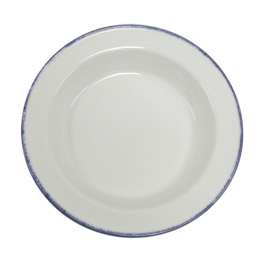 Steelite Simplicity Blue Dapple 10-5/8" Pasta Dish