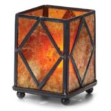 Hollowick Mini Panel Lamp w/ Mica Diamond Panels