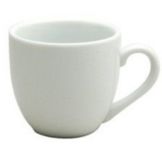 Oneida Delco Ceramicor Bright White 3.5 oz Stackable A.D. Cup