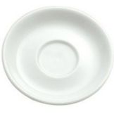 Oneida Delco Ceramicor Bright White A.D. Saucer, 4&frac14;"
