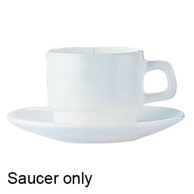 Cardinal Arcoroc Restaurant White 6" Saucer