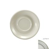 Buffalo Niagara Green Rolled Edge A.D. Saucer, 4-7/8"