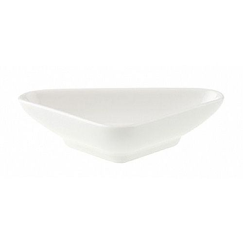 Pi Carre Flat Triangular Bowl, 4-3/8" x 2-3/4"