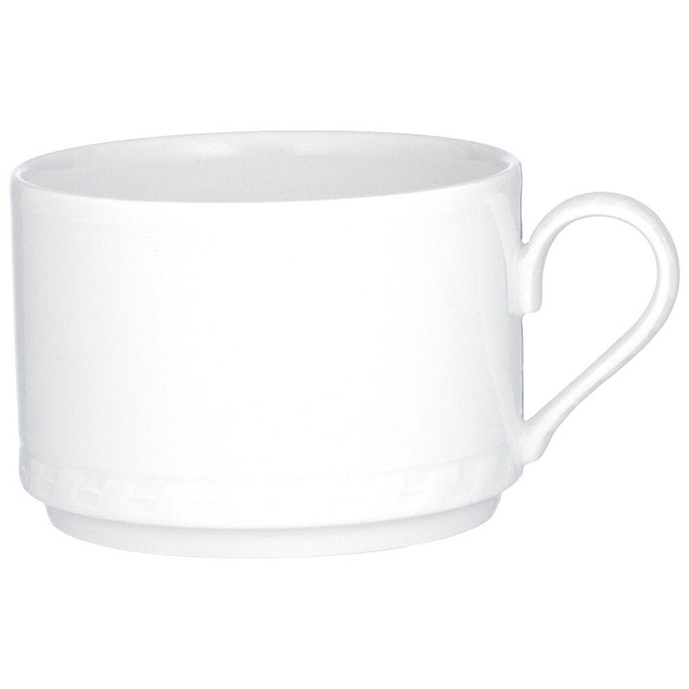 Millenia Stacking Cup, White, 3.33 oz