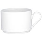 Millenia Stacking Cup, White, 9 oz