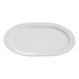Easy Oval Plate, White, 12-5/8"