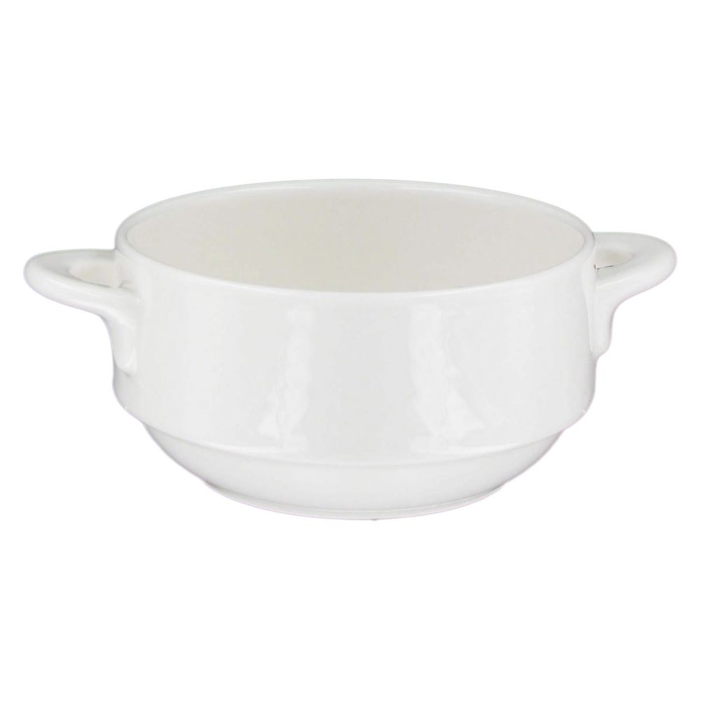 Easy Soup Cup, White, 9 oz