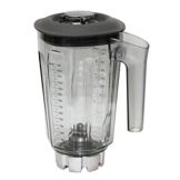 Bar Maid 48 Oz Polycarbonate Blender Container w / Blade Assembly, Collar, Lid