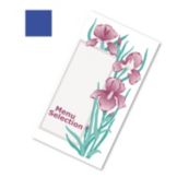 Dinex&reg; Iris Garden Blue Patient Menu for Breakfast, Lunch, Dinner