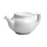Hall&reg; China White 10 Oz. Boston Teapot with Sunken Cover
